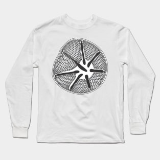 Diatom - Asteromphalus - Artwork Long Sleeve T-Shirt